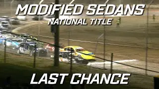 Modified Sedans: National Title - B-Main 2 - Heartland Raceway - 13.03.2022