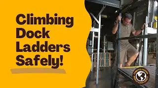 Be Careful When Climbing Dock Ladders