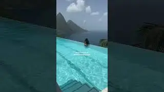Prettiest resort in St Lucia | what it&rsquo;s like in st Lucia | sounds of nature #saintlucia #travel