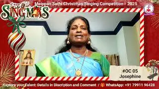 SING'MAS '25 / #OC 05 - Josephine / Christmas Singing Competition - 2025 