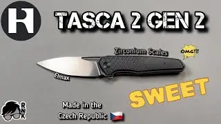 From the Czech Republic with love… my R&H Knives Tasca 2 Gen 2 knife in Zirconium & Zircu-Ti
