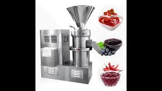 Chili Sauce Production Grinder Machine Peanut Butter Production Process Pepper Paste Maker Machinery