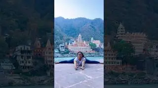Yoga - Near Ganga Ghat Rishikesh #yogaurmi #shorts #short #shortvideo #shortsfeed #yoga #ytshorts