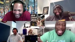 Mitch Richmond's EPIC story about Rick Fox STEALING his Lakers championship ball! - Big Shot Bob Pod