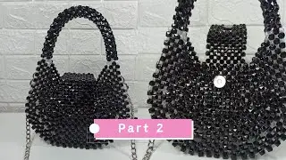 How to make bead bag || Tas manik indonesia 🇮🇩 (part 2)