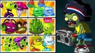 BEST Random Pair Teams Vs Boom Box Zombies Level -10_Who Will Win? PvZ 2 Challenge