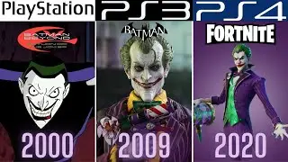 Joker PlayStation Evolution PS1 - PS4 (2000-2020)