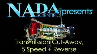 Transmission Cut-Away, 5 Speed + Reverse - NADA Scientific