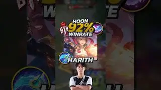 BTK Hoon, процент побед 92%, сборка Harith S35! Mobile Legends #mobilelegends #mlbb #gaming