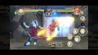Naruto Ultimate Ninja Storm Tsunade vs Naruto (Nine-Tails Fox Mode)