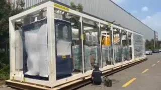 Fullcryo Neon-helium Refining Equipment Was Successfully Delivered to Taiwan, China