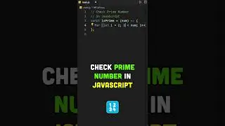 Check Prime Number in Python! 