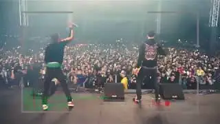 Rich The Kid brings out Trippie Redd & Jay Critch at Rolling Loud SoCal 2017 [BTS]