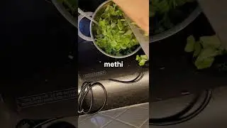 😋Methi chi bhaji | Fenugreek vegetable | side dish for roti and chapati 😋
