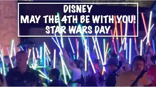 DISNEY STAR WARS DAY 2023 in 4K | MAY THE 4TH BE WITH YOU | STAR WARS MEET UP Walt Disney World