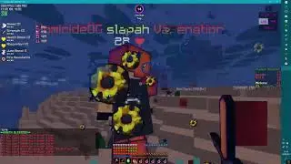Cosmicpvp Spirit planet| God set kill on Slapah
