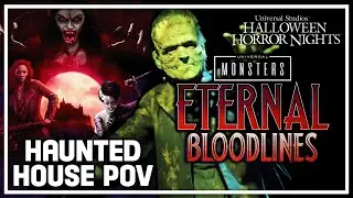 Universal Monsters: Eternal Bloodlines House POV - Universal Hollywood Halloween Horror Nights 2024
