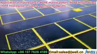 HDPE marine pedals/pipes/floating barrels in marine ranch 1&mdash;&mdash;&mdash;0086 137 7626 4189