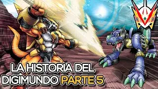 Examon y las Guerras L&R | La historia del Digimundo Parte 5