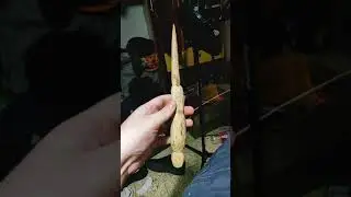 IN THE PROCESS OF MAKING MY FIRST CUSTOM WAND! #shorts