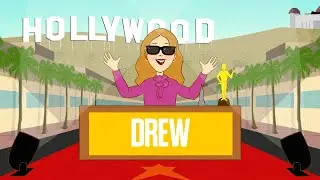 Adorable Drew Cartoon Opens Season 2 of The Drew Barrymore Show!