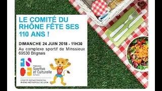 FSCF Rh&ocirc;ne - Pique Nique G&eacute;ant le 24 juin 2018