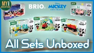 The COMPLETE Disney Mickey Mouse BRIO Train Set Collection