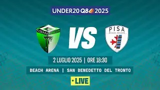 Beach Soccer 2025, Under 20 Q8 I ICIERRE LAMEZIA VS LENERGY PISA BS | Campionato 2025