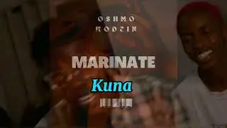 Oshmo Kodein_-_MARINATE(official lyrics visualizer)