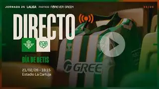 🚨 DIRECTO | Real Betis - Rayo Vallecano ⚽💚 | V&Iacute;VELO CON NOSOTROS