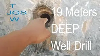 The 19 Meters DEEP Well Drill - 6 Pieces Metal Rods inside JGS TOM WORKSHOP/ TOM & JERU WORKSHOP