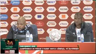 🔴 LIVE : Conf&eacute;rence de Presse d'avant-match S&eacute;n&eacute;gal vs Botswana #CAN2025 #wiwsport