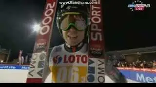 PŚ Zakopane 2015 - Jernej Damjan 136,5 m Kapitalny skok 2 seria Konkurs Drużynowy