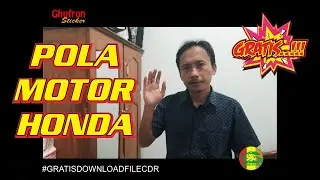 POLA MOTOR HONDA | #GRATISDOWNLOADFILECDR