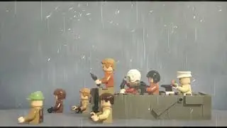 LEGO Omaha Beach Landing
