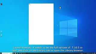 Atomic Wav Product PC Installation video for Kontakt 7.