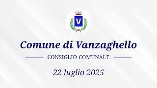Consiglio Comunale di Vanzaghello - 22 luglio 2025