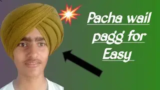 pacha wail pagg for simple pagg/Easytie forpacha wail pagg😮