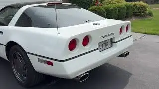 1989 Corvette - Power Antenna and Exhaust