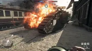 Battlefield 1 Multiplayer - Destroying Tanks, Trucks, And Other Vehicles - Compilation #02
