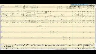 Cavalleria Rusticana by Mascagni.  Easter Hymn.  All parts including semichorus and solo.
