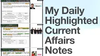 Daily Highlighted Current Affairs Notes 🔥 || 7 June 2025 #currentaffairs #currentaffairsnotes