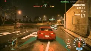 Грип на дрифтовой Супре Need For Speed 2015. Grip for drift Supra