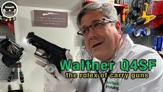 Examining the Walther Q4SF Steel Frame: Is It Practical For Conceal Carry?!!