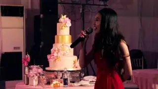 Carol Chua:  former PBB housemate and Mandarin-speaking Emcee