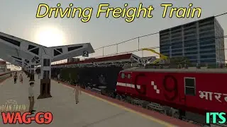Driving Tanker Freight Train With WAG-G9 Locomotive In Indian Train Simulator