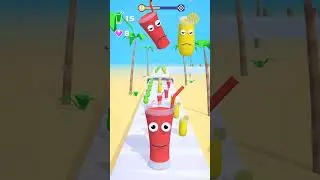 Juice Run Gameplay Lavel-9🤣 #shorts #gaming #youtubeshorts #games