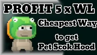 Pet Sock Hood Profit ! 5 x Your DLs Now ! | Growtopia