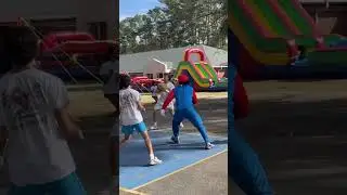 Basketball fun at the Augusta Prep Fall Carnival today. #augustaga #dunk #basketball #prep4life