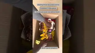 Diwali decoration kit packing and unboxing | Banglore